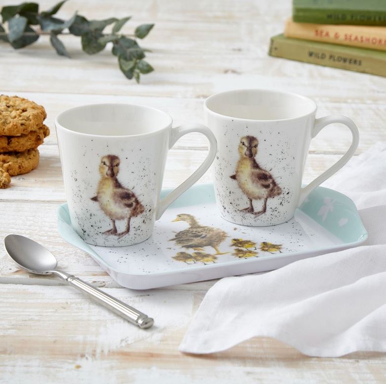RW WN4090-XT Royal Worcester Wrendale ontwerpt China een pint thee Pot-Egel en Muis, Keramisch